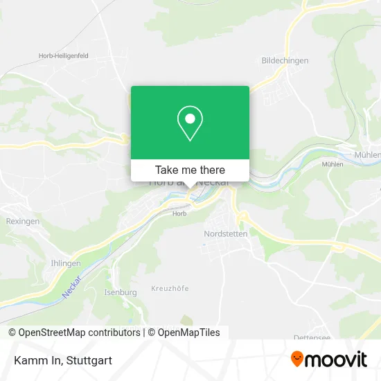 Kamm In map