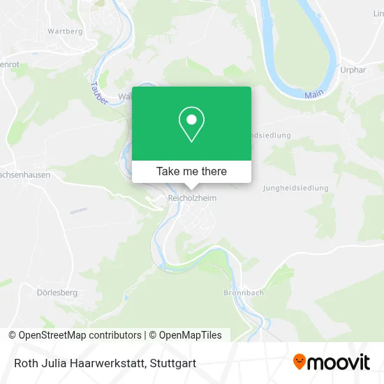 Roth Julia Haarwerkstatt map