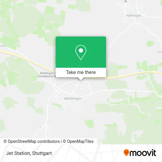 Jet Station map