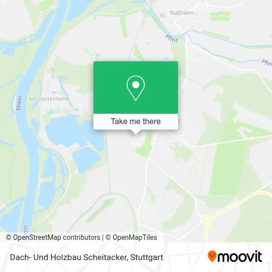 Dach- Und Holzbau Scheitacker map