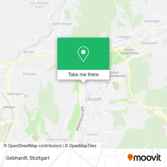 Gebhardt map