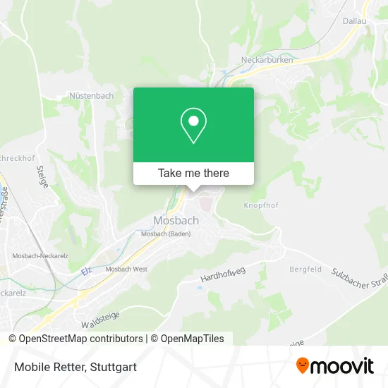 Mobile Retter map