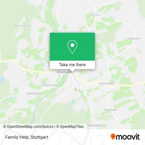 Family Help map