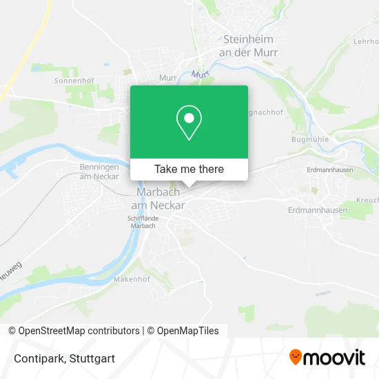 Contipark map