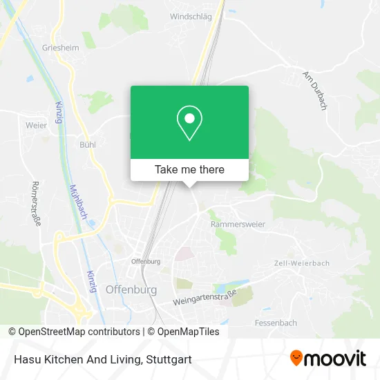 Hasu Kitchen And Living map