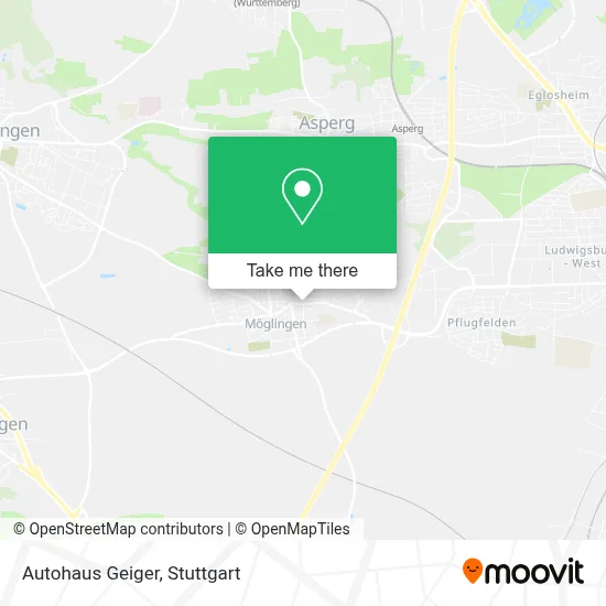 Autohaus Geiger map