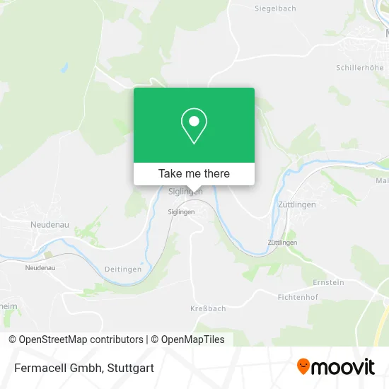 Fermacell Gmbh map