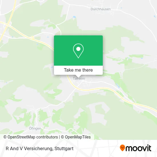 R And V Versicherung map