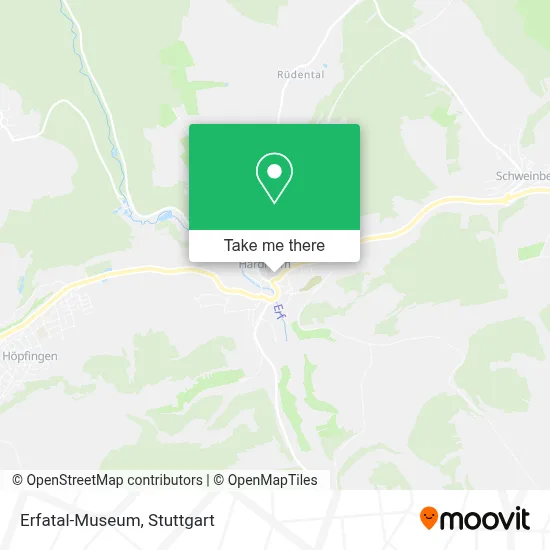 Erfatal-Museum map