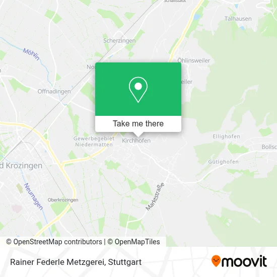 Rainer Federle Metzgerei map
