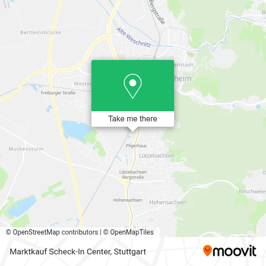 Marktkauf Scheck-In Center map