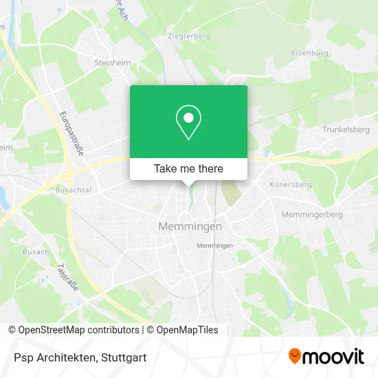Psp Architekten map