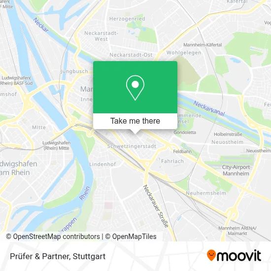 Prüfer & Partner map