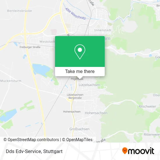 Dds Edv-Service map
