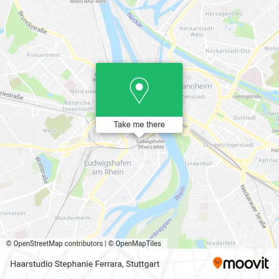 Haarstudio Stephanie Ferrara map