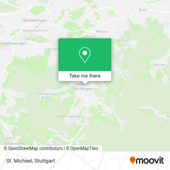 St. Michael map
