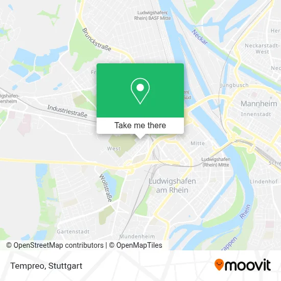 Tempreo map