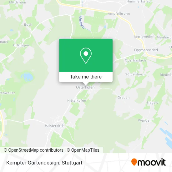 Kempter Gartendesign map