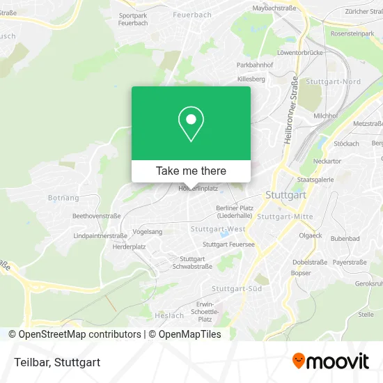Teilbar map