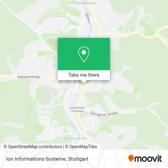 Ion Informations-Systeme map