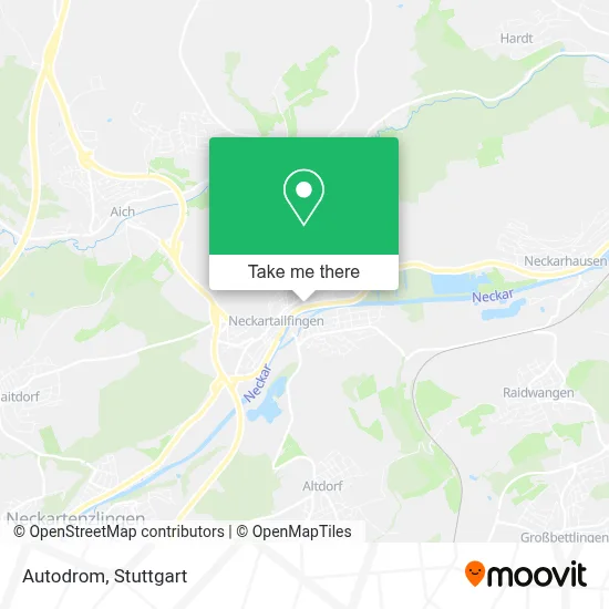 Autodrom map