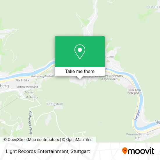 Light Records Entertainment map