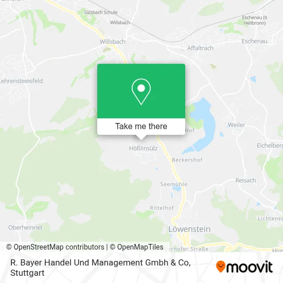 R. Bayer Handel Und Management Gmbh & Co map