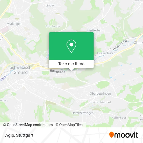 Agip map