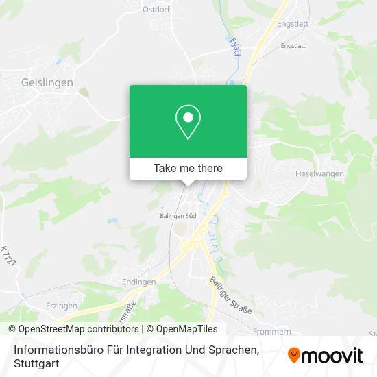 Informationsbüro Für Integration Und Sprachen map