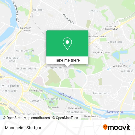 Mannheim map