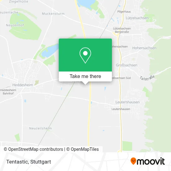 Tentastic map