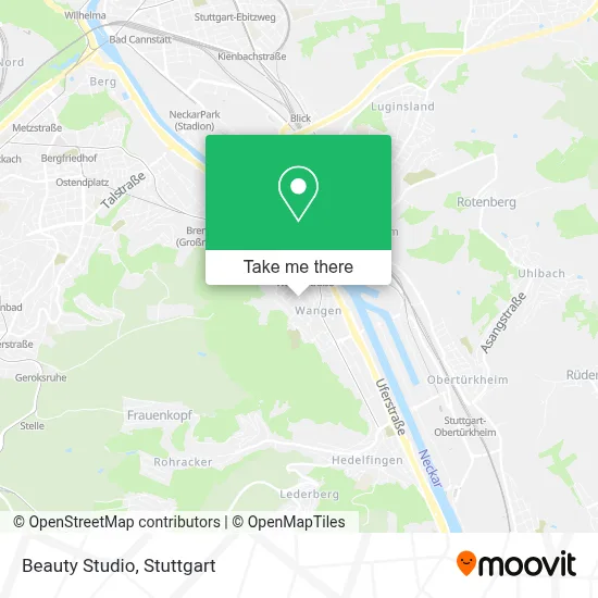 Beauty Studio map