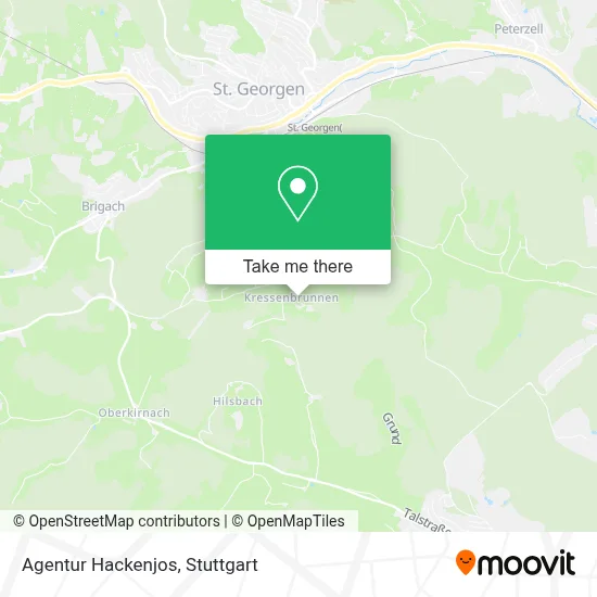 Agentur Hackenjos map