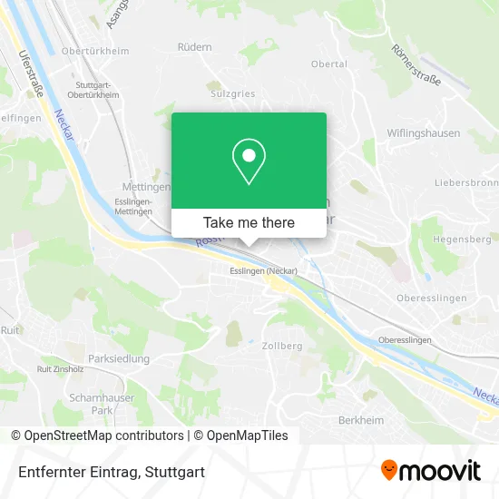 Entfernter Eintrag map
