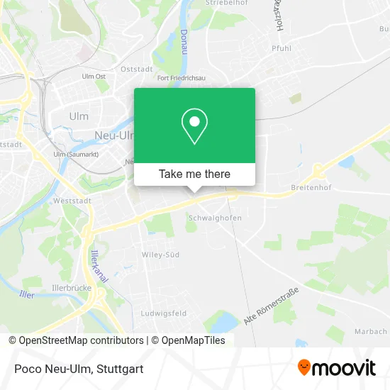 Poco Neu-Ulm map