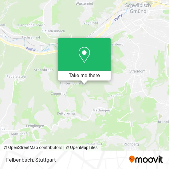 Felbenbach map