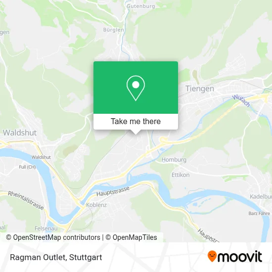 Ragman Outlet map