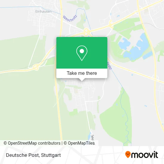 Deutsche Post map