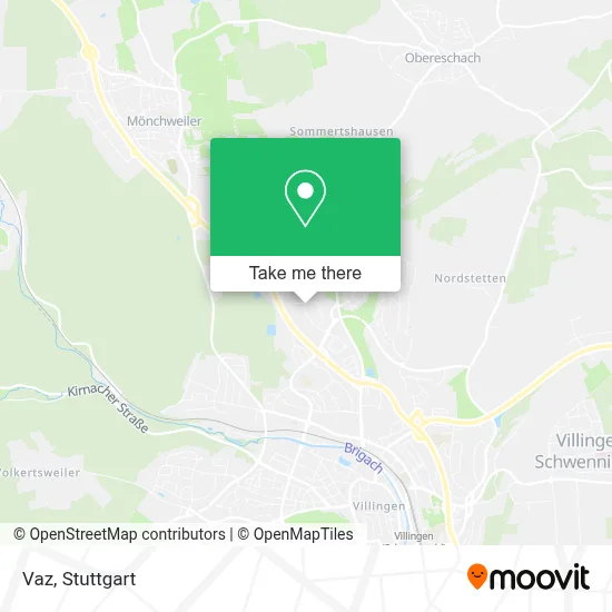 Vaz map