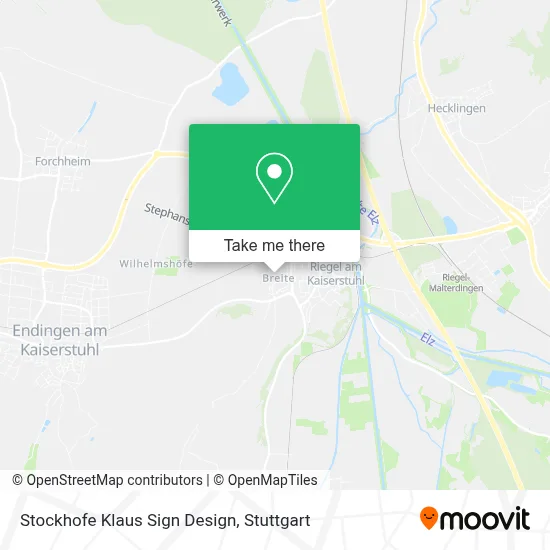 Stockhofe Klaus Sign Design map