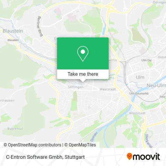 C-Entron Software Gmbh map