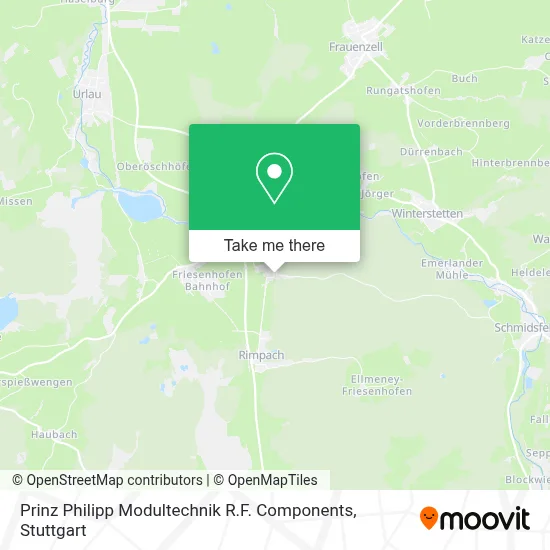 Prinz Philipp Modultechnik R.F. Components map