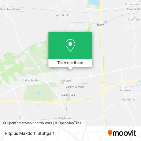 Fitplus Maxdorf map