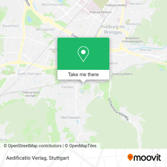 Aedificatio Verlag map