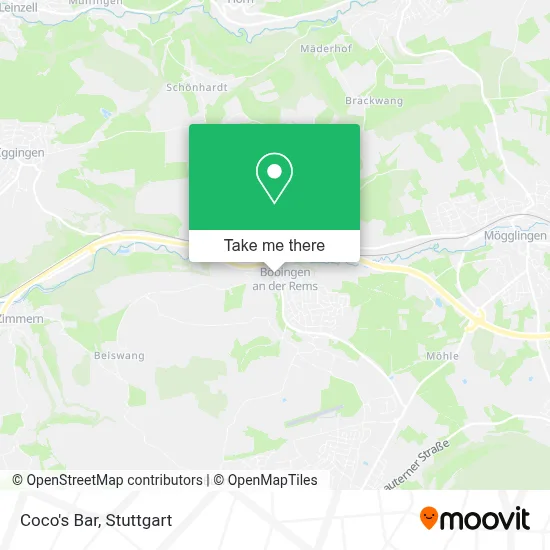 Coco's Bar map