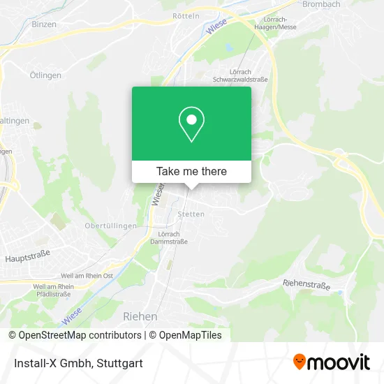 Install-X Gmbh map