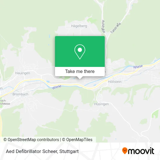 Aed Defibrillator Scheer map