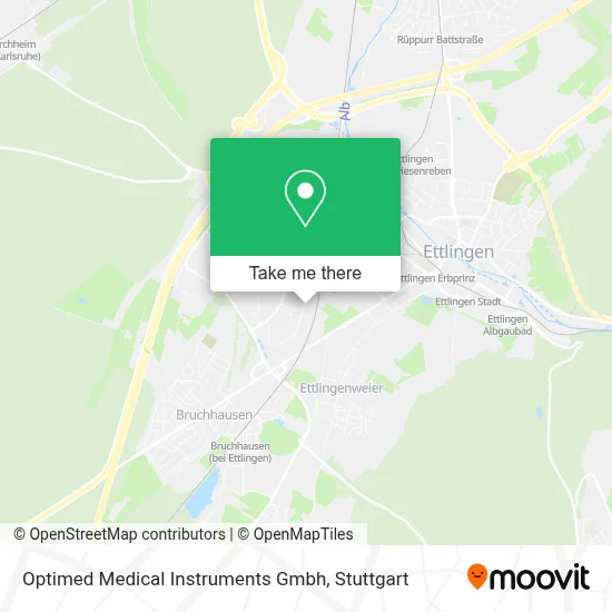 Optimed Medical Instruments Gmbh map