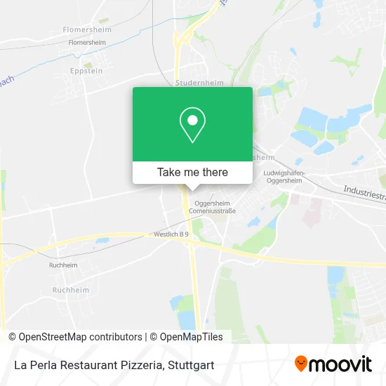 Ristorante Pizzeria La Perla map