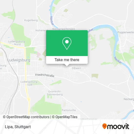 Lipa map
